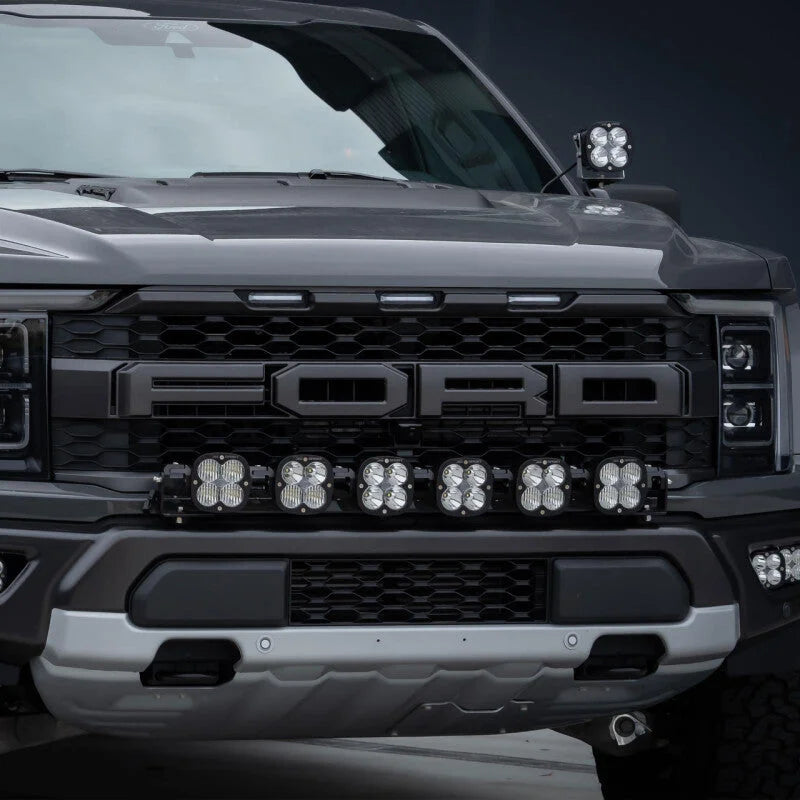 Baja Designs 2021+ Ford Raptor 6 XL Linkable Light Kit - Side View