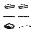 Load image into Gallery viewer, Baja Designs 2021+ Ford Raptor OnX6 Behind Grill Kit -10in. Clear D/C - Side View