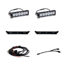 Load image into Gallery viewer, Baja Designs 2021+ Ford Raptor OnX6 Behind Grill Kit -10in. Clear D/C - Side View