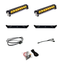 Load image into Gallery viewer, Baja Designs 2021+ Ford Raptor S8 Behind Grill Kit -10in. Amber D/C