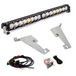 Load image into Gallery viewer, Baja Designs 2022 Toyota Tundra 20in S8 Behind Bumper Light Mount Kit - Side View