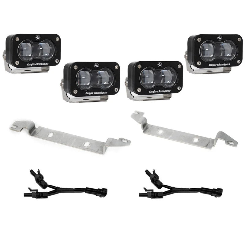 Baja Designs 2022+ Toyota Tundra S2 SAE OEM Fog Light Replacement Kit - Clear - Additional View 6