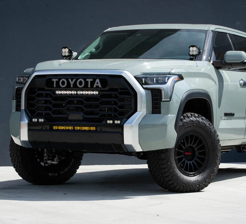 Baja Designs 2022 Toyota Tundra TRD 20in S8 OEM Replacement Kit - Amber - Back View