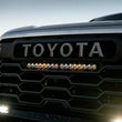Load image into Gallery viewer, Baja Designs 2022 Toyota Tundra TRD 20in S8 OEM Replacement Kit - Amber - Installation View