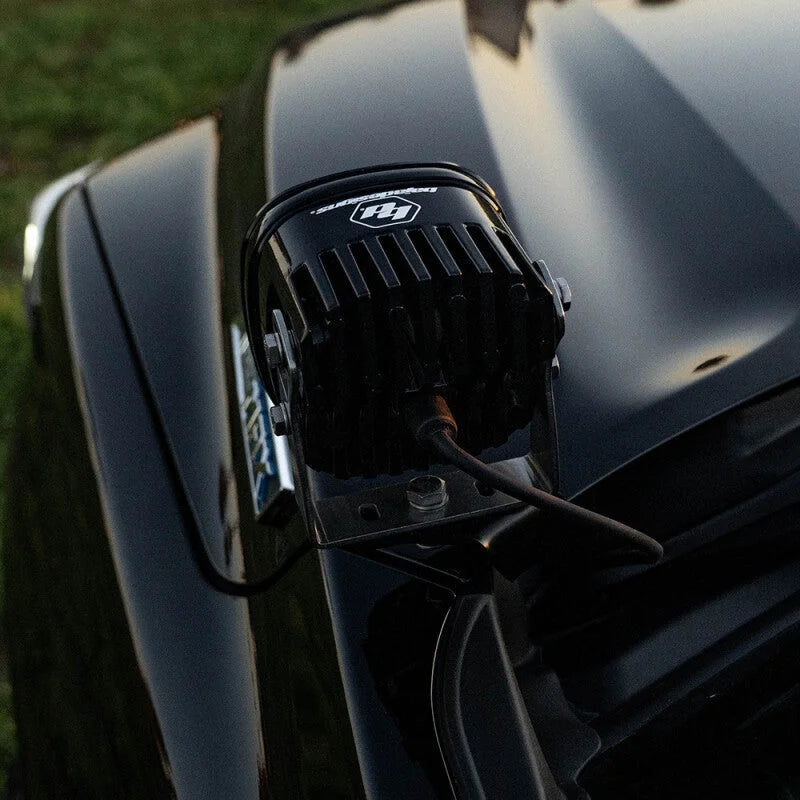 Baja Designs 2022 Toyota Tundra XL A-Pillar Light Mount Kit - Side View