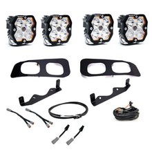 Load image into Gallery viewer, Baja Designs 2023+ Ford SD Squadron Sport 2.0 Dual Fog Pocket Kit Upfitter (Multi Patterns) - Clear