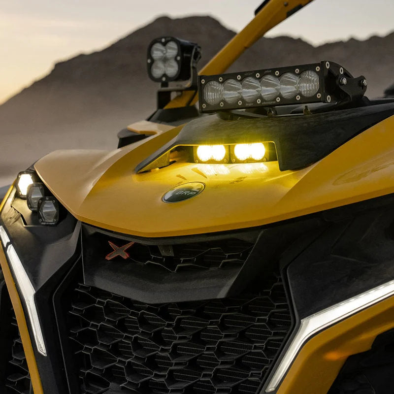 Baja Designs 2024+ Can-Am Maverick R S2 Pro Hood Light Kit - Main Product View