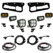 Load image into Gallery viewer, Baja Designs 21-22 Ford Bronco w/Steel Bumper S2 SAE Pro Fog Pocket Light Kit - Amber - Installation View