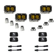 Load image into Gallery viewer, Baja Designs 21-22 Ford F-150 Raptor S2 SAE Dual Fog Pocket Light Kit - Amber - Main Product View