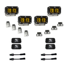 Load image into Gallery viewer, Baja Designs 21-22 Ford F-150 Raptor S2 SAE Dual Fog Pocket Light Kit - Amber - Main Product View