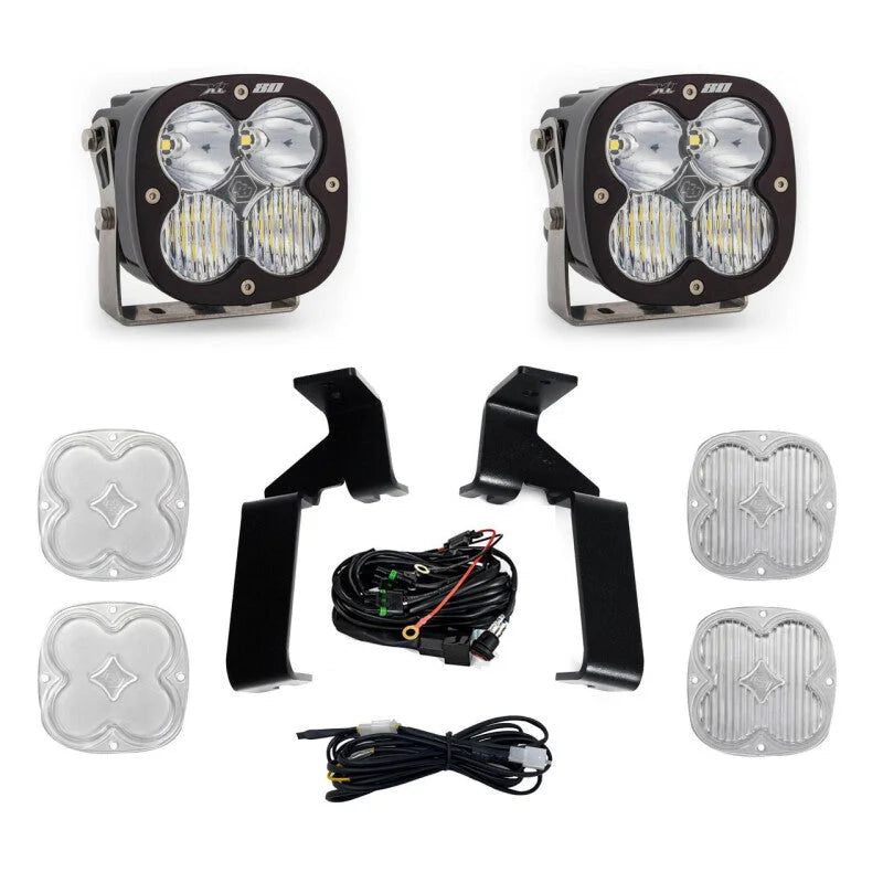 Baja Designs 21-25 Ford Raptor (Base/37/R) XL 80 A-Pillar Kit - Main Product View