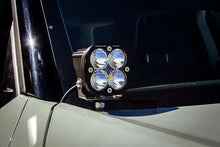 Load image into Gallery viewer, Baja Designs 21+ Ford Bronco Sport Squadron Pro Spot LED Light Pods - Clear - Side View