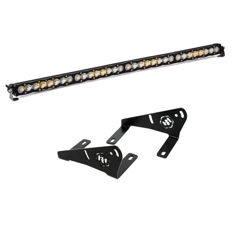 Baja Designs 40in Roof Bar Kit fits 2022-2022-2025 polaris RZR Pro - Side View