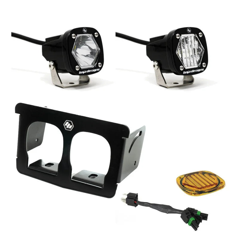 Baja Designs Dual S1 Headlight Kit fits 2000-2024 Suzuki Dr-z400s / 2005-2023 Suzuki Dr-z400sm / 1990-1995 Suzuki DR650S /...