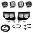 Load image into Gallery viewer, Baja Designs Ford Super Duty (20-On) Fog Lights Dual FPK SAE/Pro DC Baja Designs w/Upfitter - Side View
