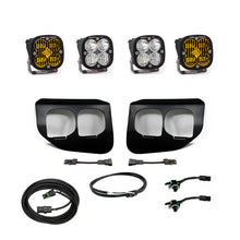 Load image into Gallery viewer, Baja Designs Ford Super Duty (20-On) Fog Lights FPK Amber SAE/Sport DC Baja Designs w/Upfitter - Main Product View