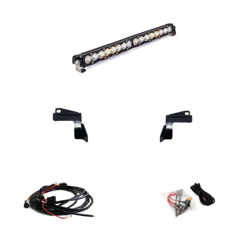 Baja Designs GMC 2020+ 2500/3500 20 Inch S8 Bumper Kit - Side View