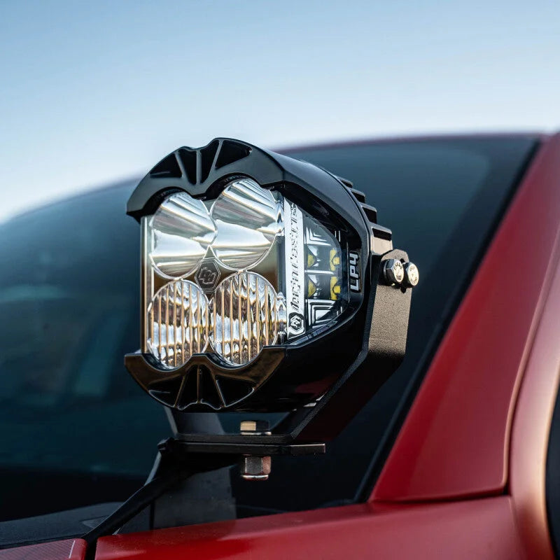Baja Designs LP4 A-Pillar Kit (Base/37/R) fits 2021-2025 Ford F-150 Raptor - Side View