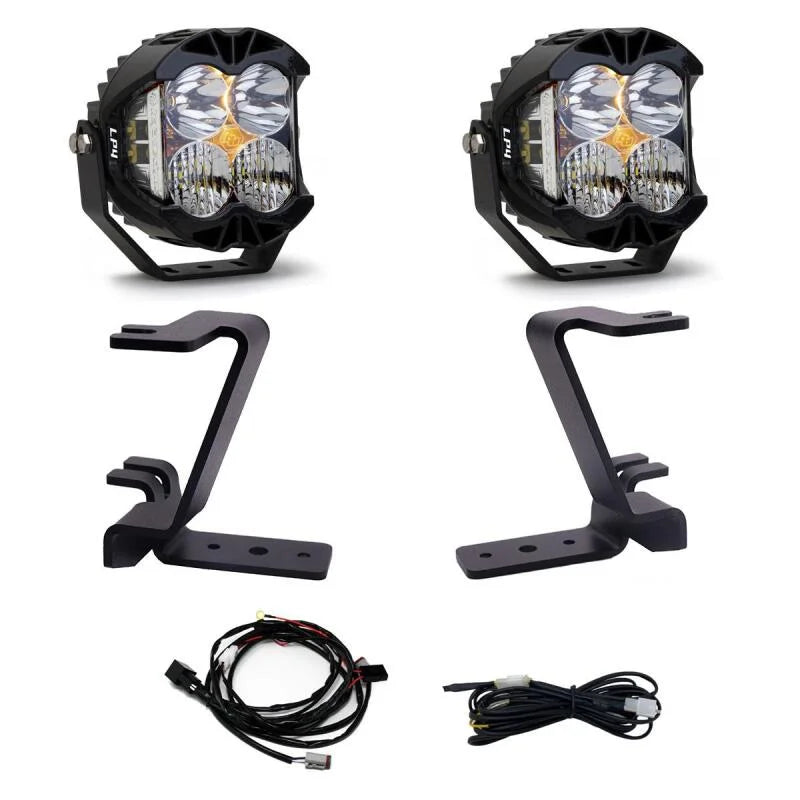 Baja Designs LP4 A-Pillar Light Kit fits 2023-2025 Ford F-250 Super Duty / 2023-2025 Ford F-350 Super Duty