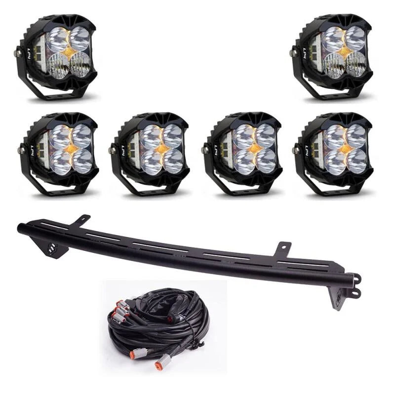Baja Designs LP4 Bull Bar Light Kit fits 2023-2025 Ford F-250 Super Duty / 2023-2025 Ford F-350 Super Duty - Detail View