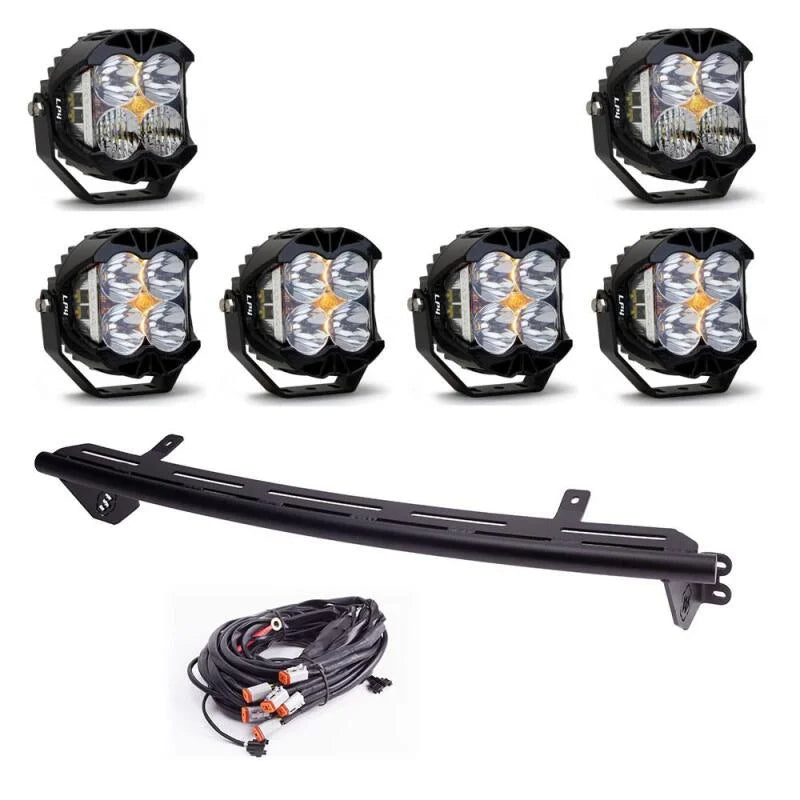 Baja Designs LP4 Bull Bar Light Kit w/ Upfitter fits 2023-2025 Ford F-250 Super Duty / 2023-2025 Ford F-350 Super Duty - S...