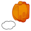 Load image into Gallery viewer, Baja Designs LP9 Driving Combo Factory Amber Lens Replacement Kit