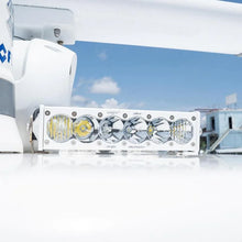Load image into Gallery viewer, Baja Designs Marine OnX6+ Straight Light Bar 10in. Driving Combo/Clear - White - Installation View
