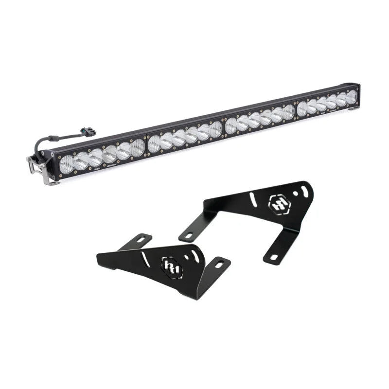 Baja Designs Polaris Pro-R Roof Bar Light Kit 40in OnX6 - Side View