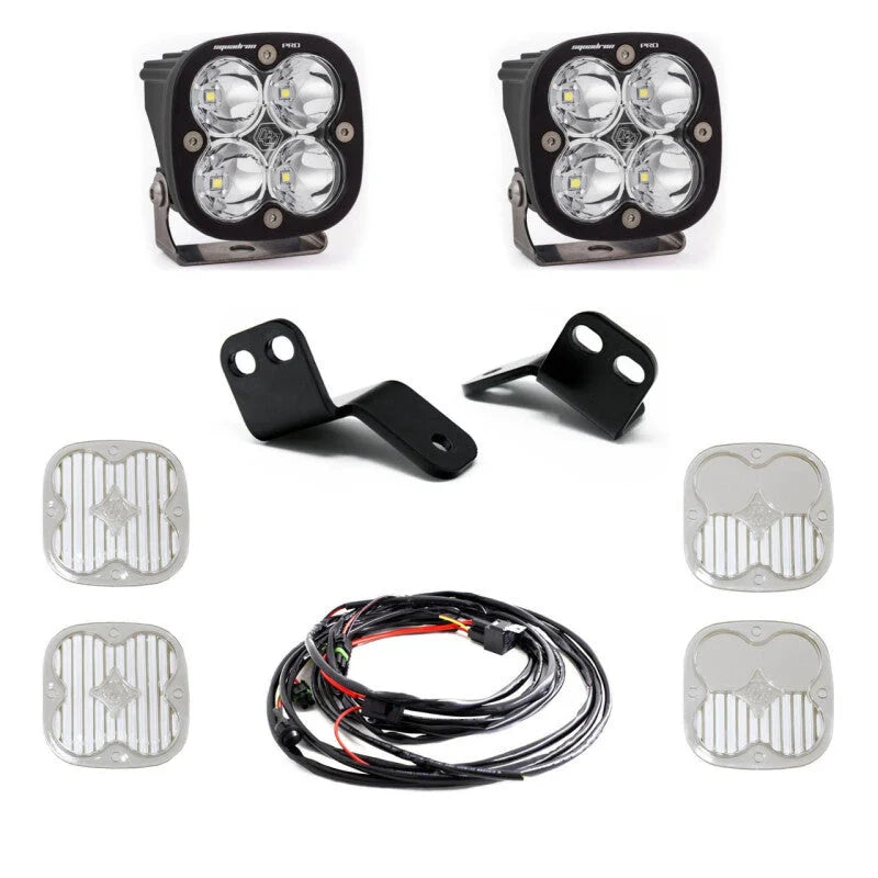 Baja Designs Polaris RZR XP1000 Squadron Pro A-Pillar Kit - Detail View
