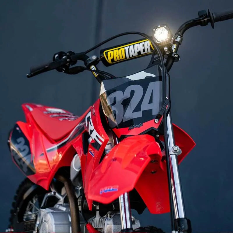 Baja Designs S1 Wide Cornering Electric Start Pit Bike LED Light - Main Product View