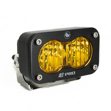 Load image into Gallery viewer, Baja Designs S2 Pro Wide Cornering Pattern LED Light - Amber - Main Product View