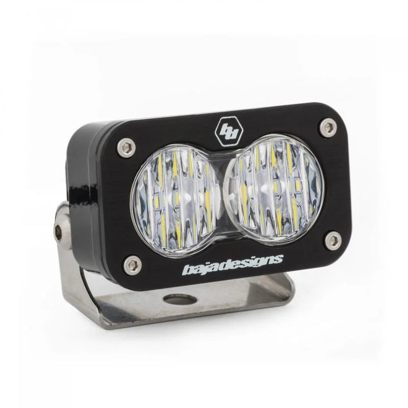 Baja Designs S2 Pro Wide Driving Pattern LED Work Light - Clear - Side View