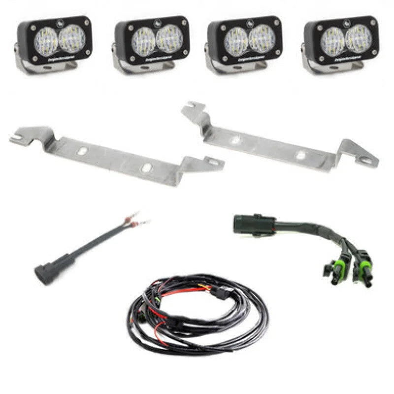 Baja Designs S2 Sport OEM Fog Light Replacement Kit fits 2022-2025 Toyota Sequoia - Detail View