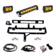 Load image into Gallery viewer, Baja Designs S8 10in Light Bar / S2 Pro TRD Pro Grille Conversion Light Kit fits Toyota Tacoma - Side View