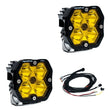 Load image into Gallery viewer, Baja Designs Squadron 2.0 Pro LED Spot (Pair) - Baja Amber