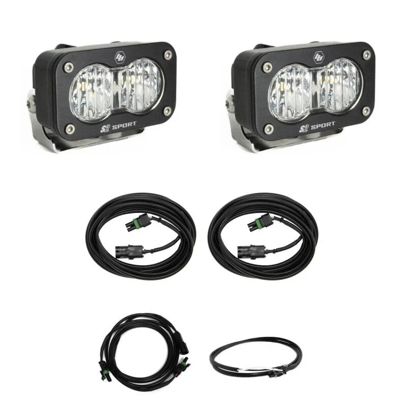 Baja Designs Super Duty S2 Sport Dual Reverse Light Kit fits 2023-2025 Ford F-250 Super Duty / 2023-2025 Ford F-350 Super ...
