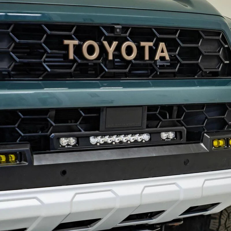 Baja Designs TRD 10in Pro S2 Pro Grille Light Replacement Kit - Clear fits 2025 Toyota 4RUNNER LIMITED - Side View