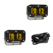 Load image into Gallery viewer, Baja Designs Universal S2 SAE Spot LED (Pair) - Amber - Main Product View