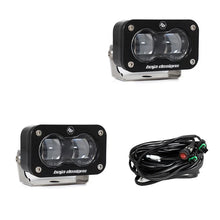 Load image into Gallery viewer, Baja Designs Universal S2 SAE Spot LED (Pair) - Clear - Detail View