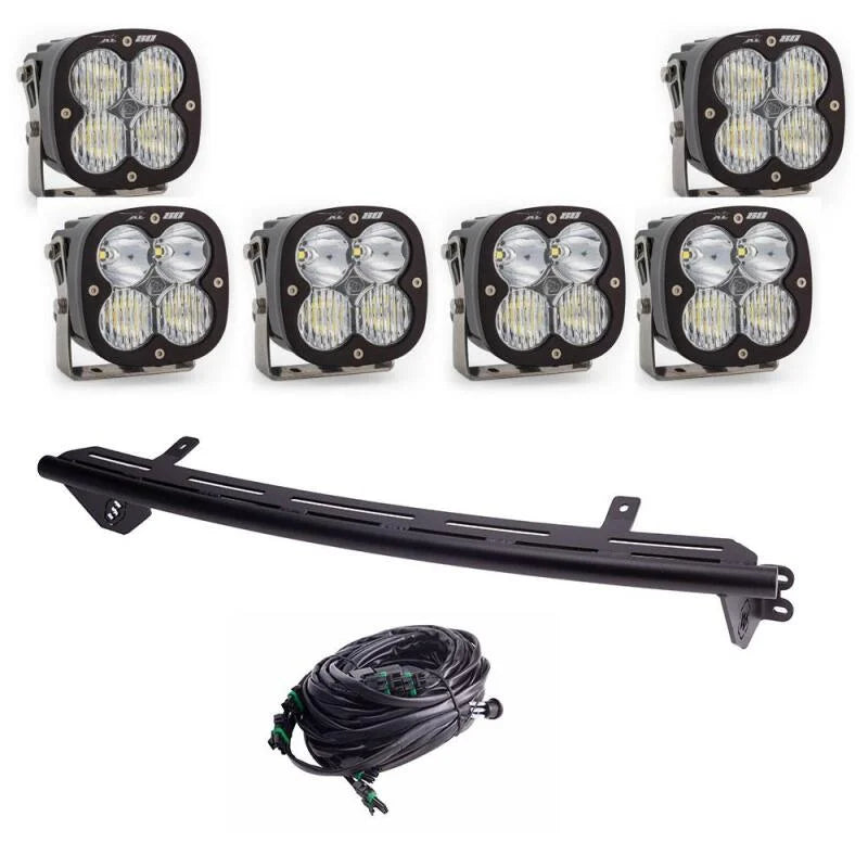 Baja Designs XL 80 Bull Bar Light Kit fits 2023-2025 Ford F-250 Super Duty / 2023-2025 Ford F-350 Super Duty - Detail View