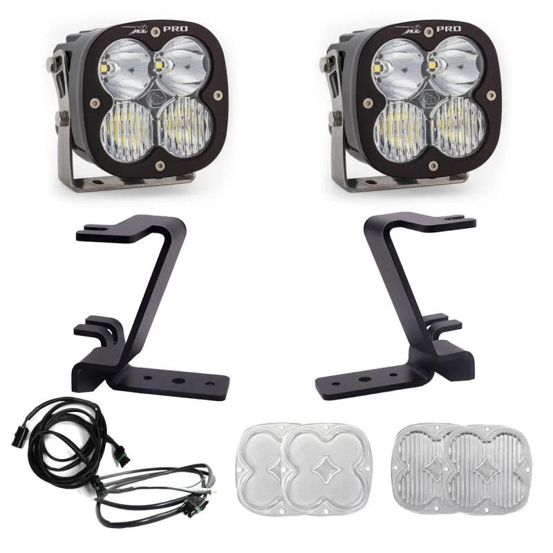 Baja Designs XL Pro A-Pillar LED light Kit w/ Upfitter Harness fits 2023-2025 Ford F-250 Super Duty / Ford F-250 / Ford F-...