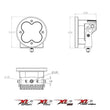 Load image into Gallery viewer, Baja Designs XL R 80 Wide Cornering LED Light Pods - Amber - Side View