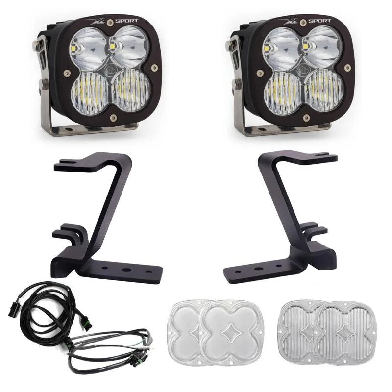 Baja Designs XL Sport A-Pillar Light Kit w/ Upfitter fits 2023-2025 Ford F-250 Super Duty / F-350 Super Duty