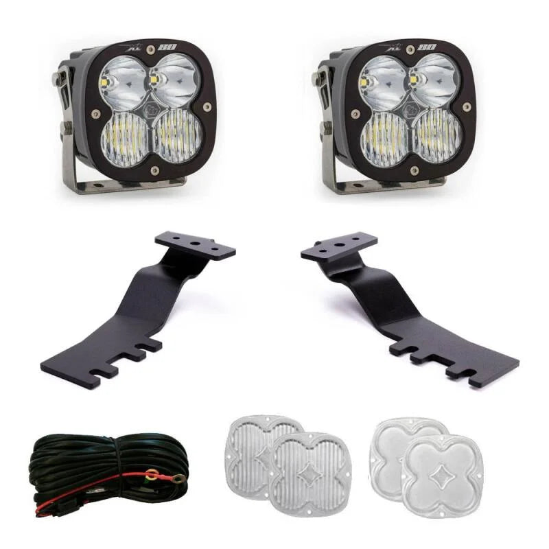Baja Designs XL80 A-pillar Kit fits 2024-2025 Toyota Tacoma LIMITED - Side View