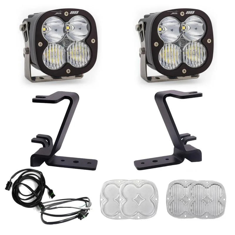 Baja Designs XL80 Drive/Combo A-Pillar Kit - White fits 2023-2025 Ford F-250 Super Duty / 2023-2025 Ford F-350 Super Duty ...