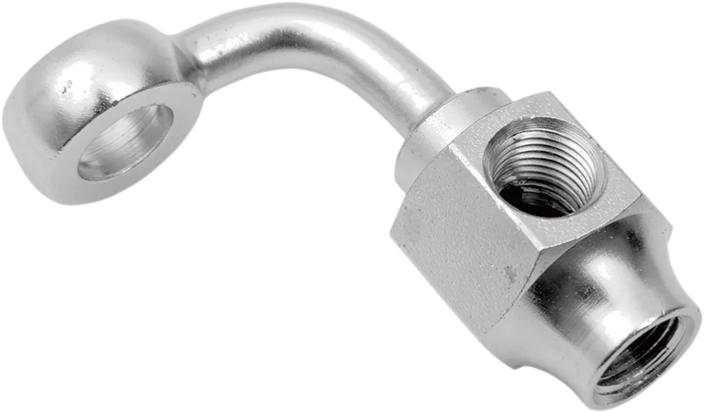 Banjo Fitting - 3/8" x 1/8" NPT - 90° - Short DragSpecialties 301 - Main Product View