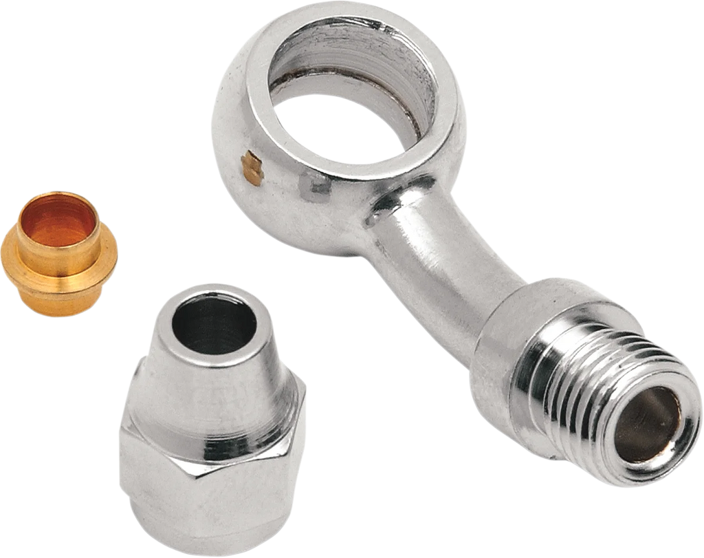Banjo Fitting - 7/16" - 35 Degree DragSpecialties 353 - Main Product View