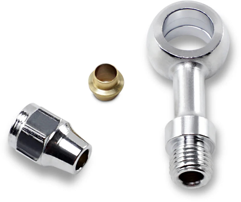 Banjo Fitting - 7/16" - Straight DragSpecialties 352 - Main Product View