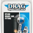 Load image into Gallery viewer, Banjo Fitting - 7/16" - Straight DragSpecialties 352 - Side View