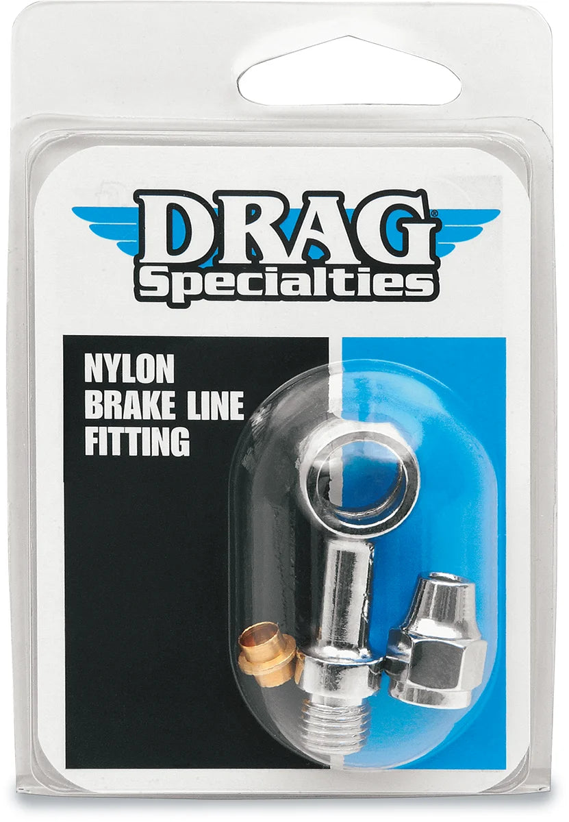 Banjo Fitting - 7/16" - Straight DragSpecialties 352 - Side View